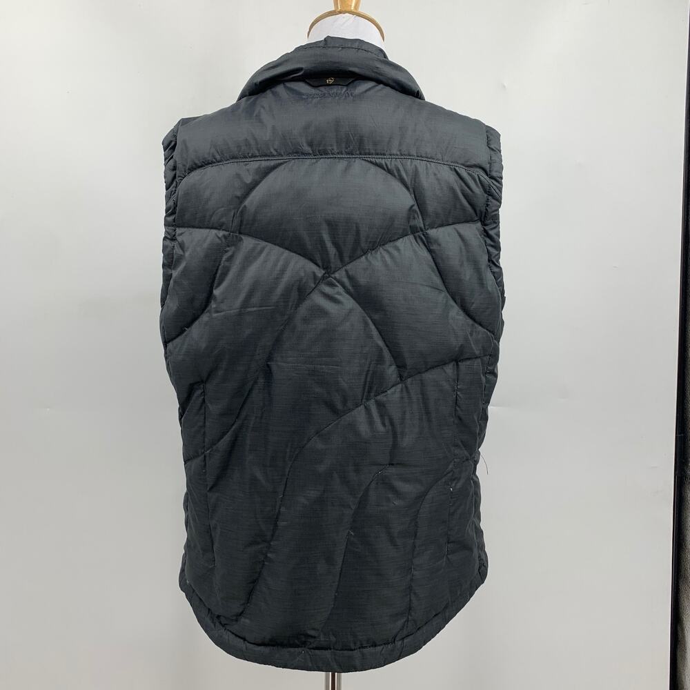 Columbia Vest Women L Large Gray Titanium Tech Interchange Down Insulated Zip Up - Picture 4 of 12